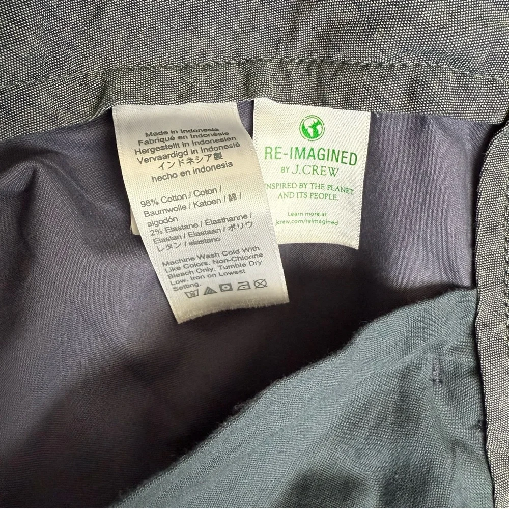 J.Crew 9” Stretch Chino Shorts Size 31